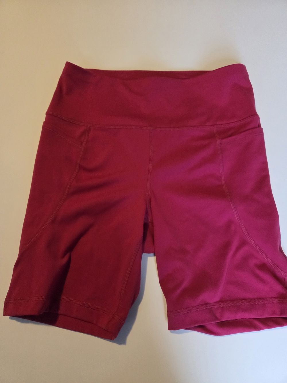 Athletic Works Women's Fuchsia Bike Shorts